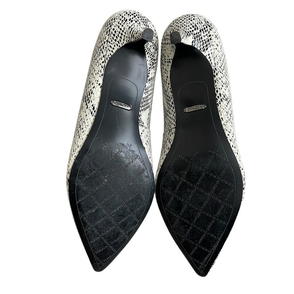 Vionic Josie Snakeskin Leather Heel Pumps Women’s Size 9.5 Kitten Heel - Picture 8 of 9